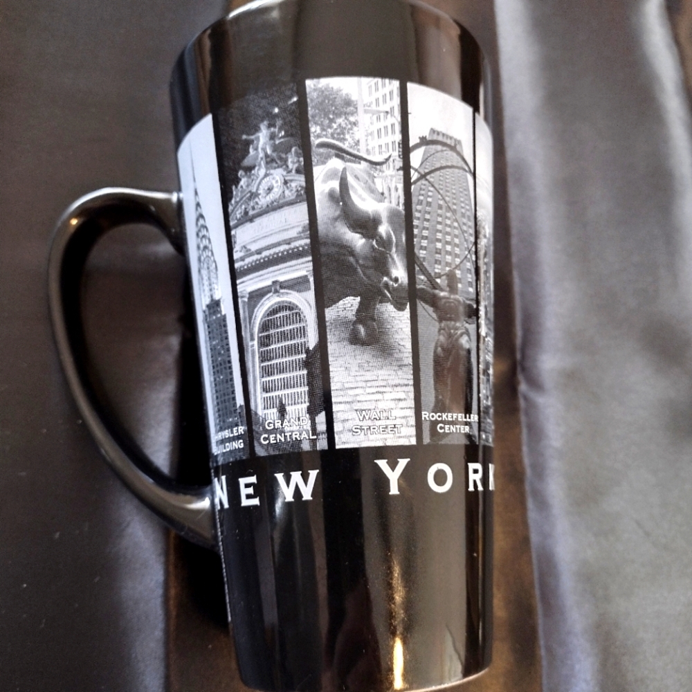 New York City wrap around coffee mug